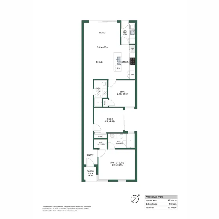 Floorplan of Homely house listing, 16 Helcia View, Treeby WA 6164