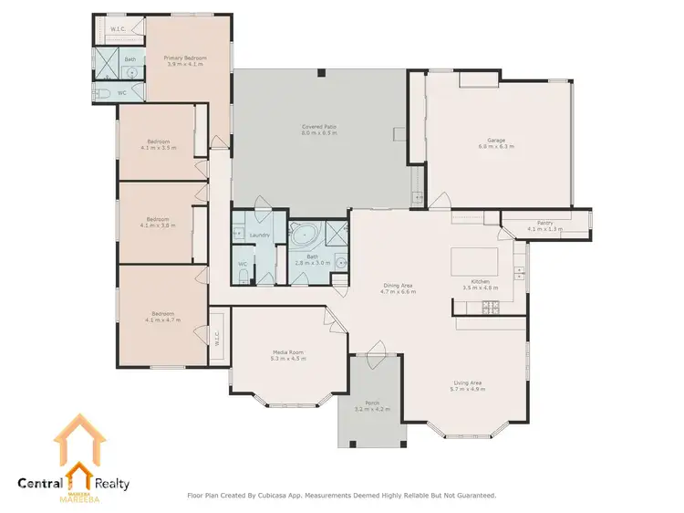 Floorplan of Homely house listing, 16 Riverlands Drive, Mareeba QLD 4880