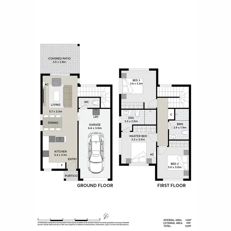 Floorplan of Homely semi-detached listing, 8/21 Leigh Crescent, Dakabin QLD 4503