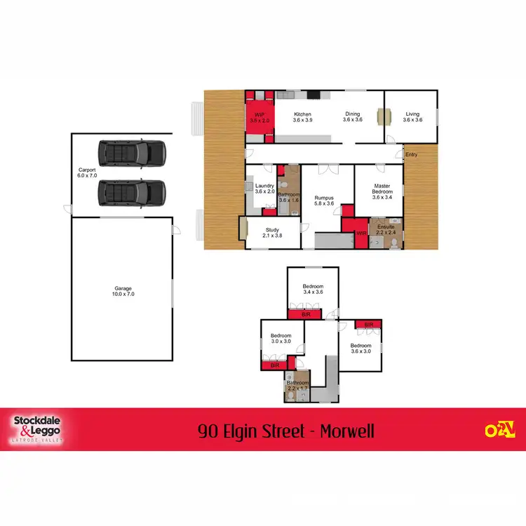Floorplan of Homely house listing, 90 Elgin Street, Morwell VIC 3840