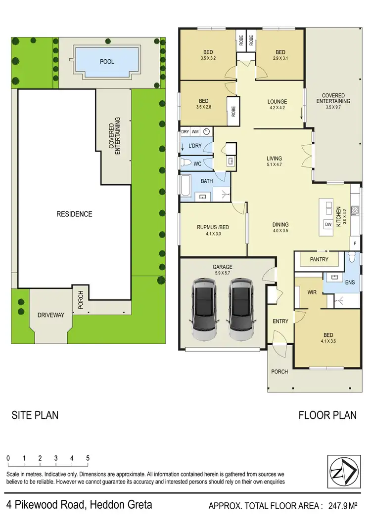 Floorplan of Homely house listing, 4 Pikewood Road, Heddon Greta NSW 2321