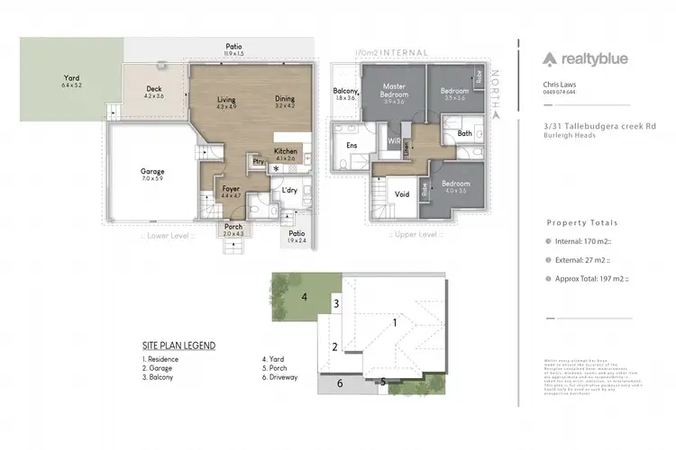 Floorplan of Homely townhouse listing, 3/31 Tallebudgera Creek Road, Burleigh Heads QLD 4220
