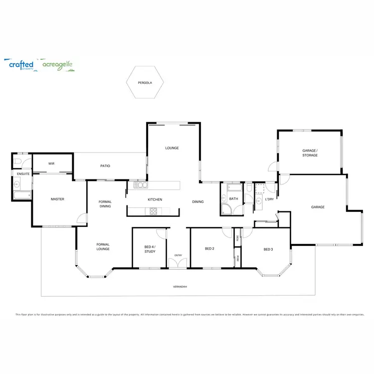 Floorplan of Homely house listing, 44 Jabiru Avenue, Greenbank QLD 4124