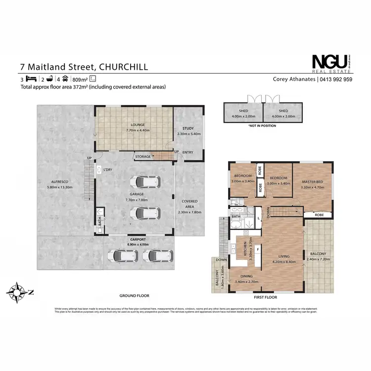 Floorplan of Homely house listing, 7 Maitland Street, Churchill QLD 4305