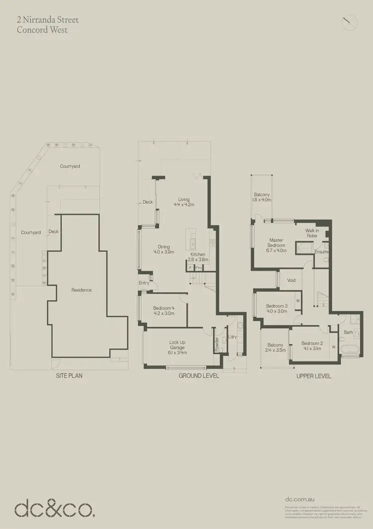 Floorplan of Homely semi-detached listing, 2 Nirranda Street, Concord West NSW 2138