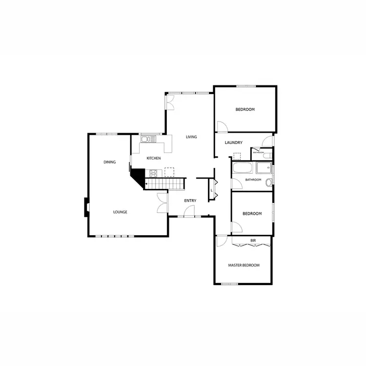 Floorplan of Homely house listing, 32 Sydenham Road, Doubleview WA 6018