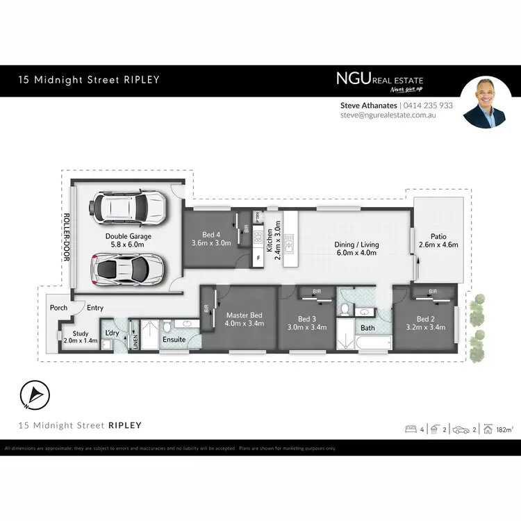 Floorplan of Homely house listing, 15 Midnight Street, Ripley QLD 4306