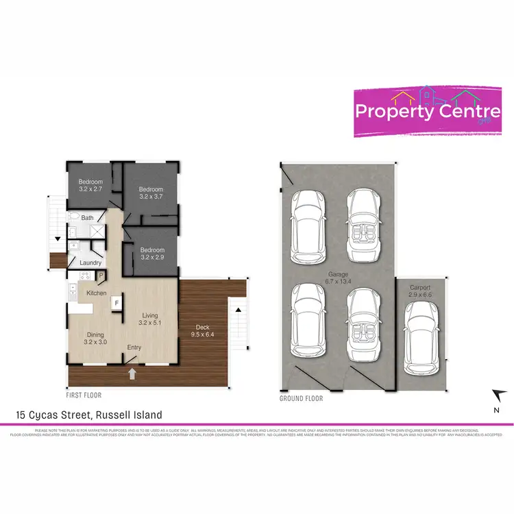 Floorplan of Homely house listing, 15 Cycas Street, Russell Island QLD 4184