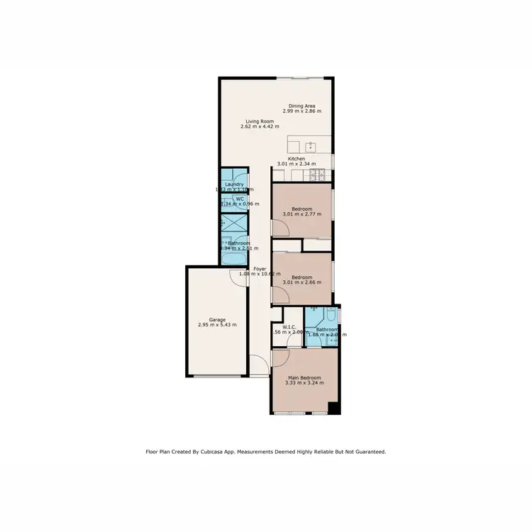 Floorplan of Homely house listing, 17 Elm Street, Gunnedah NSW 2380