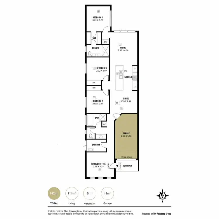 Floorplan of Homely house listing, 13 Girolamo Court, Campbelltown SA 5074