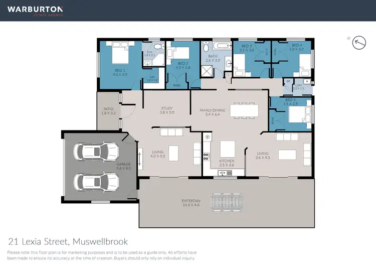 Floorplan of Homely house listing, 21 Lexia Street, Muswellbrook NSW 2333