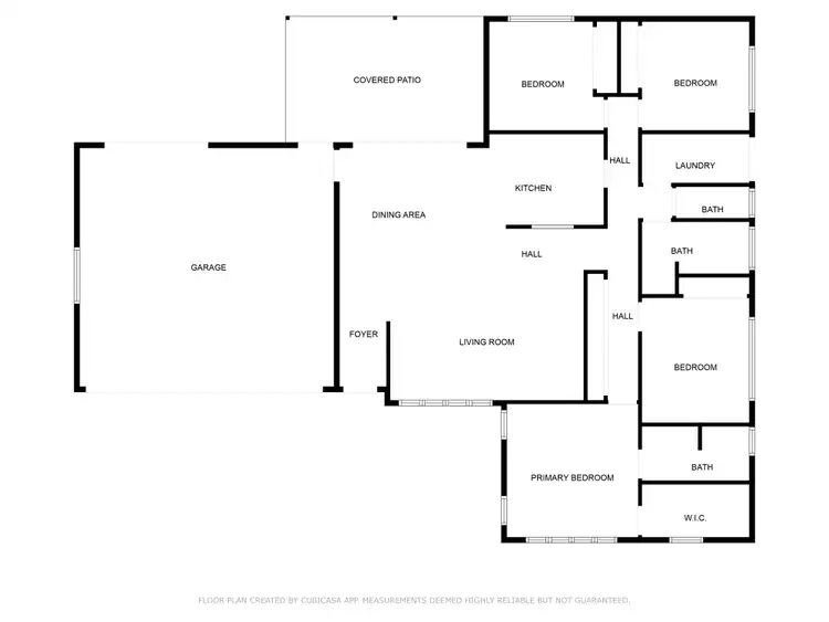 Floorplan of Homely house listing, 3 Carnegie Court, Glen Eden QLD 4680