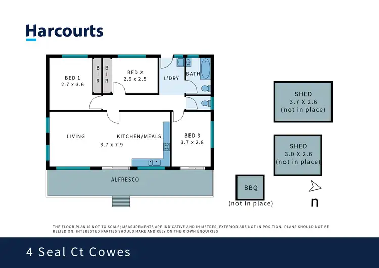 Floorplan of Homely house listing, 4 Seal Court, Cowes VIC 3922