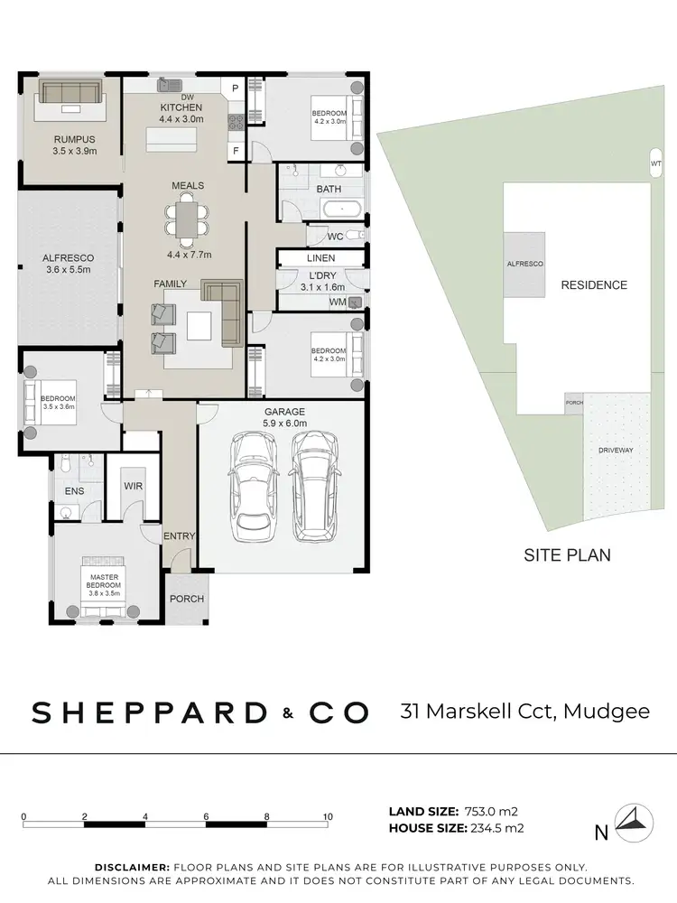 Floorplan of Homely house listing, 31 Marskell Circuit, Mudgee NSW 2850