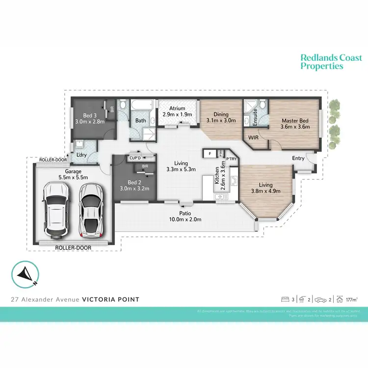 Floorplan of Homely house listing, 27 Alexander Avenue, Victoria Point QLD 4165