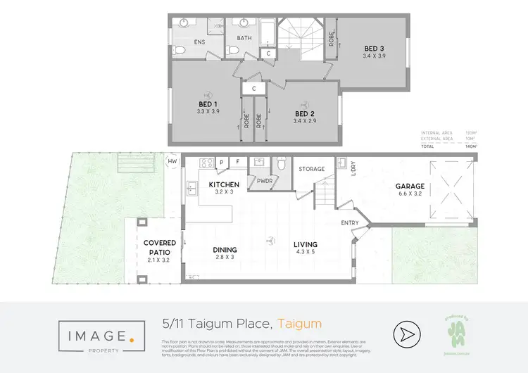 Floorplan of Homely townhouse listing, 5 / 11 Taigum, Taigum QLD 4018