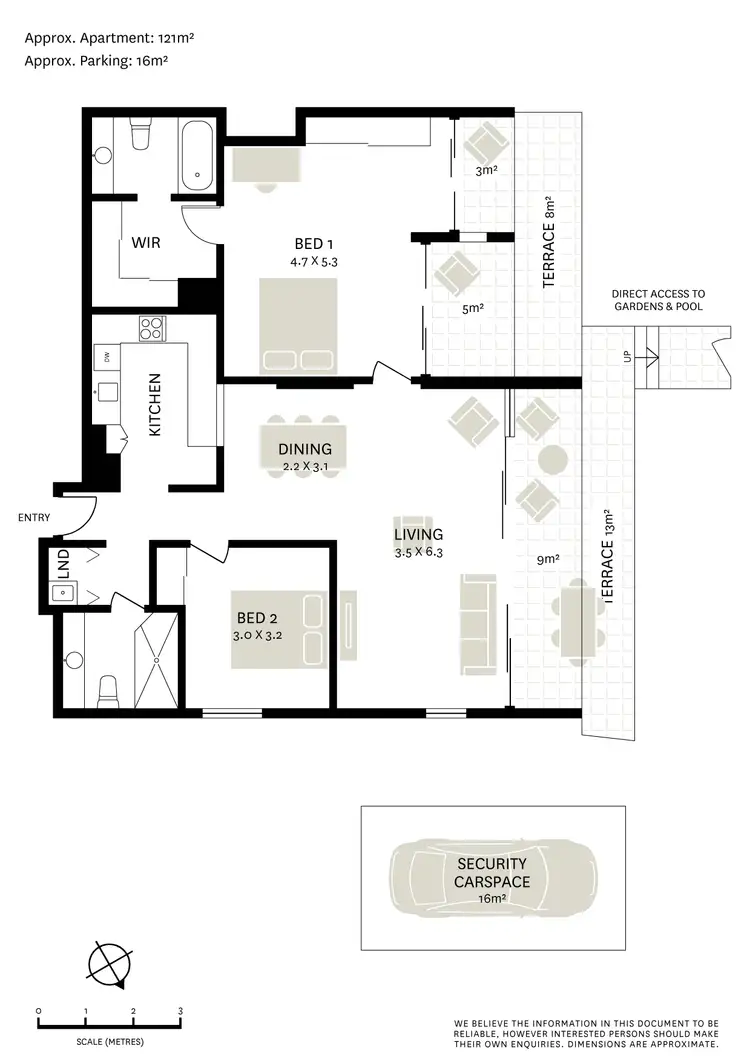 Floorplan of Homely apartment listing, 10/1 Boomerang Place, Woolloomooloo NSW 2011