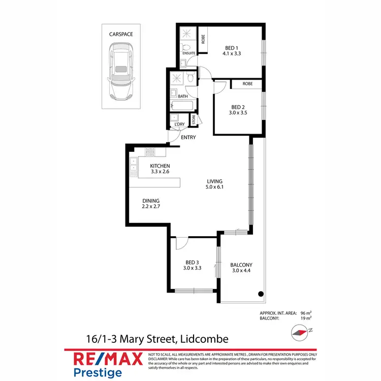 Floorplan of Homely apartment listing, 16/1-3 Mary Street, Lidcombe NSW 2141