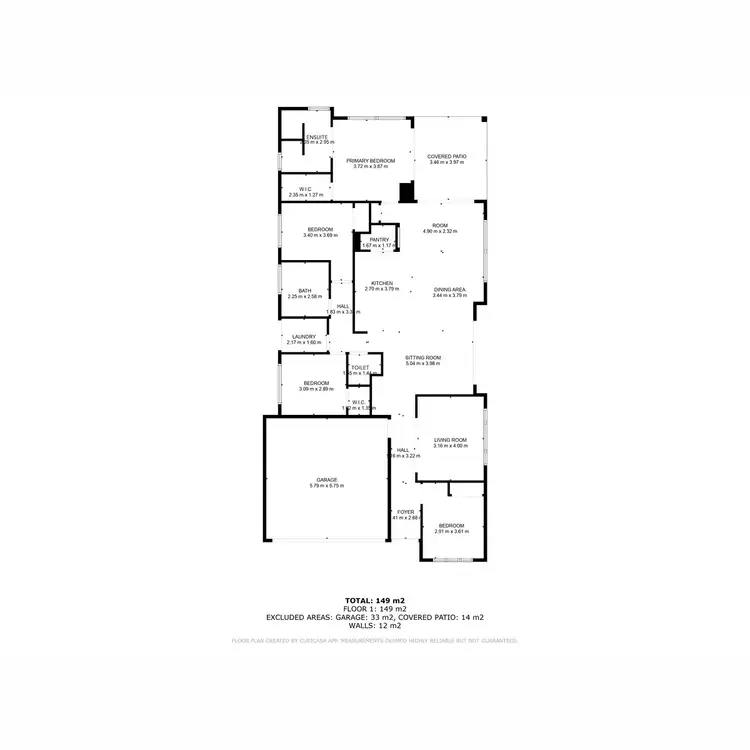 Floorplan of Homely house listing, 9 Seagull Circuit, Point Vernon QLD 4655