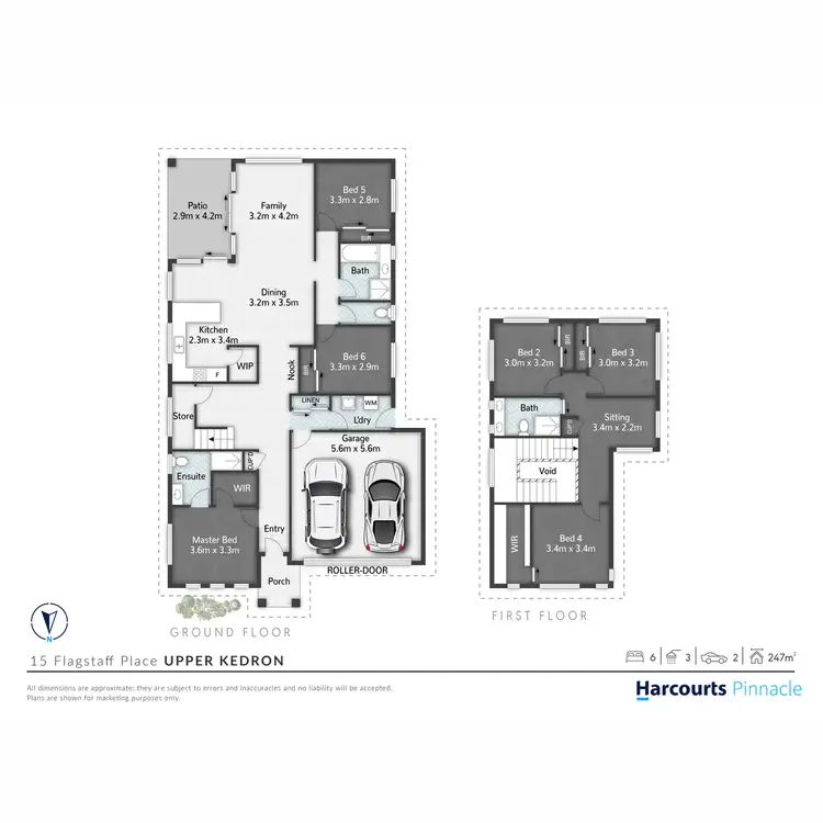 Floorplan of Homely house listing, 15 Flagstaff Place, Upper Kedron QLD 4055