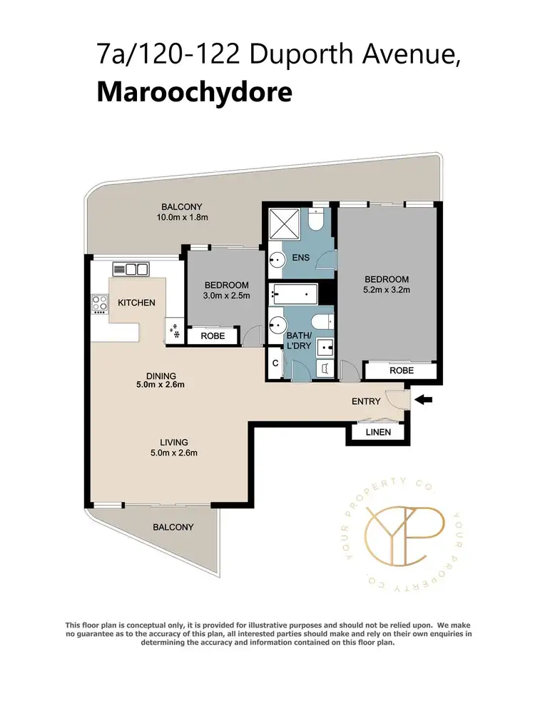 Floorplan of Homely unit listing, 7A/120-122 Duporth Avenue, Maroochydore QLD 4558