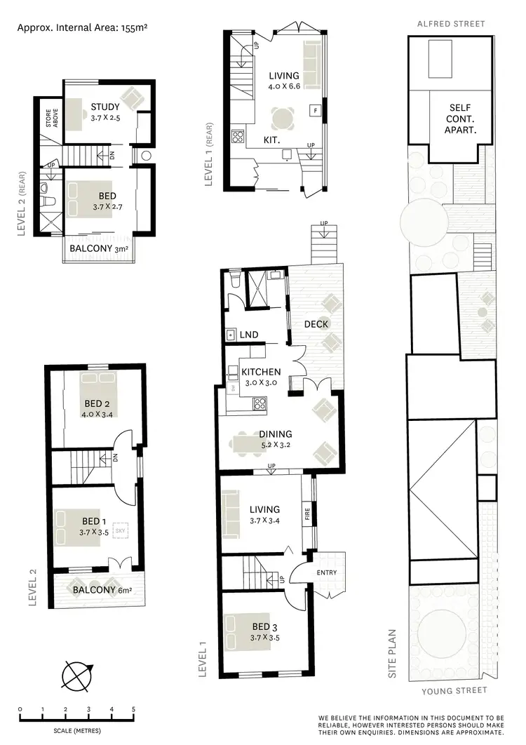 Floorplan of Homely house listing, 184 Young Street, Annandale NSW 2038