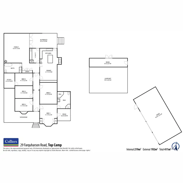 Floorplan of Homely house listing, 29 Farquharson Road, Top Camp QLD 4350
