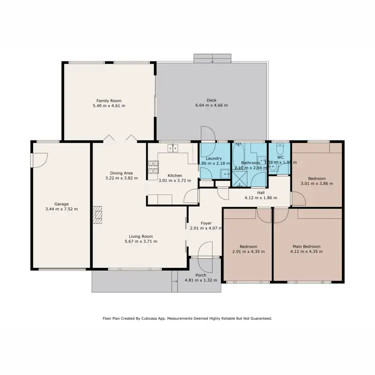 Floorplan of Homely house listing, 4 Jensen Street, Gunnedah NSW 2380