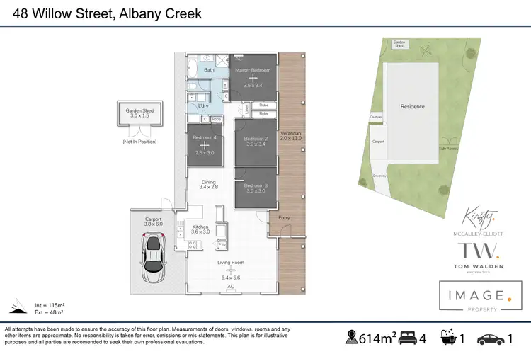 Floorplan of Homely house listing, 48 Willow Street, Albany Creek QLD 4035