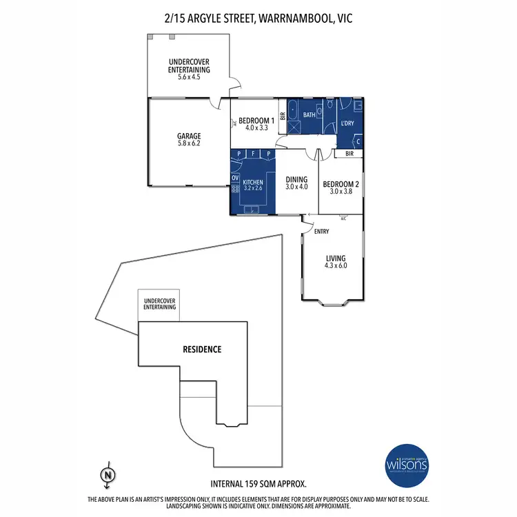 Floorplan of Homely house listing, 2/15 Argyle Street, Warrnambool VIC 3280
