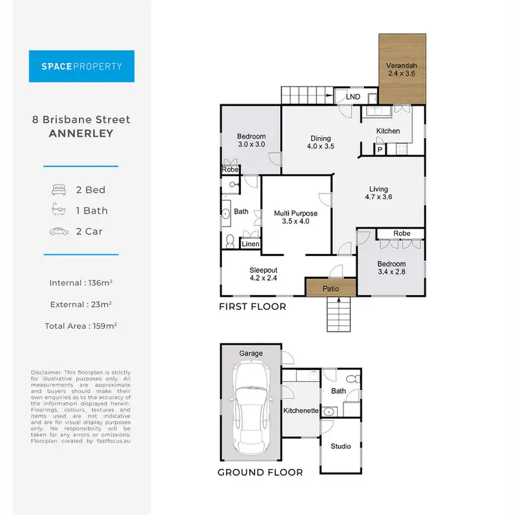 Floorplan of Homely house listing, 8 Brisbane Street, Annerley QLD 4103