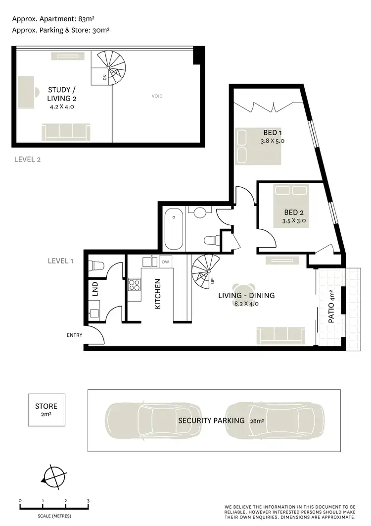 Floorplan of Homely apartment listing, 10/38-48 Marshall Street, Surry Hills NSW 2010