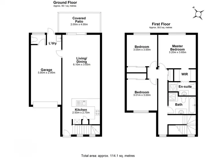Floorplan of Homely townhouse listing, 21/131 Rockfield Road, Doolandella QLD 4077