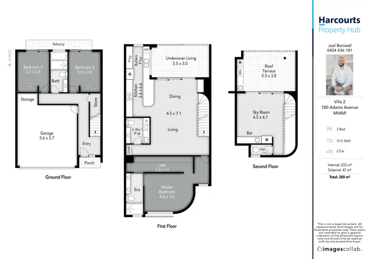 Floorplan of Homely villa listing, Lot 2/18 Adams Avenue, Miami QLD 4220