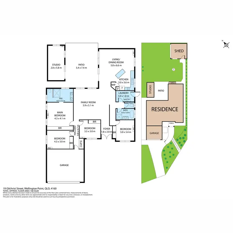 Floorplan of Homely house listing, 19 Gilchrist Street, Wellington Point QLD 4160