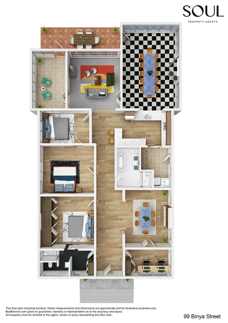 Floorplan of Homely house listing, 99 Binya Street, Griffith NSW 2680