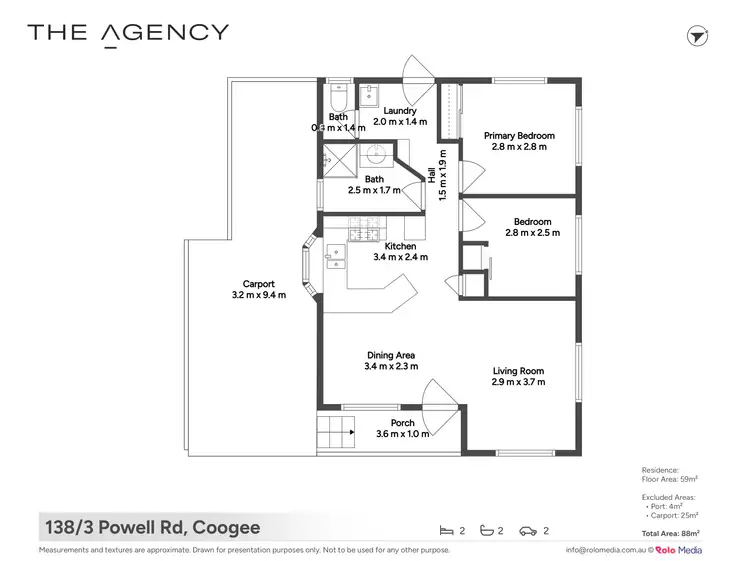 Floorplan of Homely other listing, 138/3 Powell Road, Coogee WA 6166