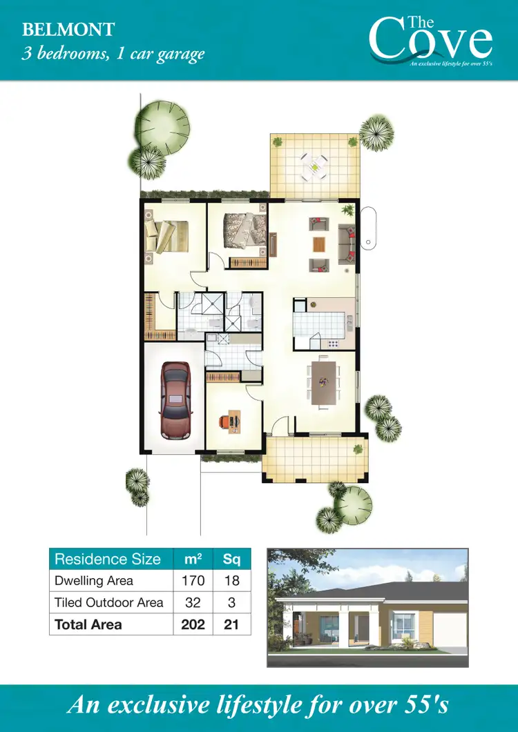 Floorplan of Homely house listing, 11 The Cove Drive, Fullerton Cove NSW 2318