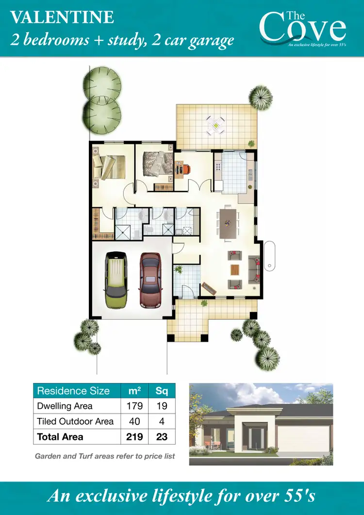 Floorplan of Homely house listing, 22 The Cove Drive, Fullerton Cove NSW 2318