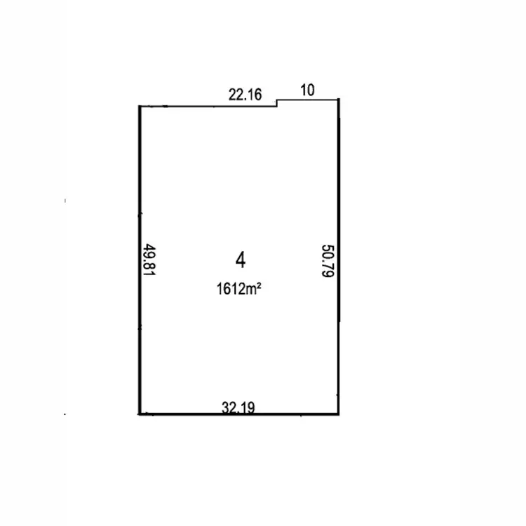 Floorplan of Homely land listing, Lot 4 Leake Street, Southend SA 5280