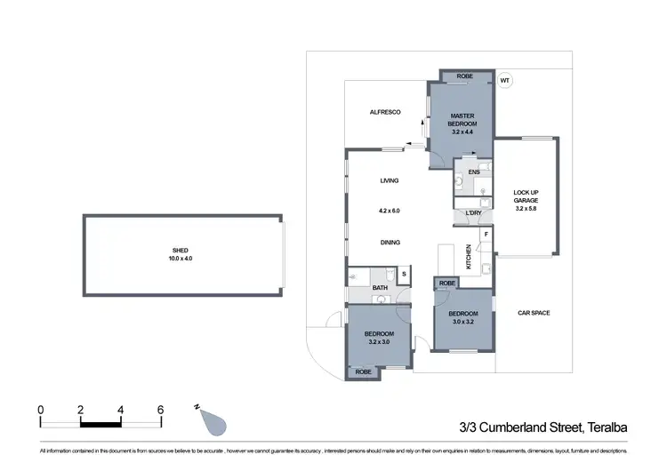 Floorplan of Homely townhouse listing, 3/3 Cumberland Street, Teralba NSW 2284