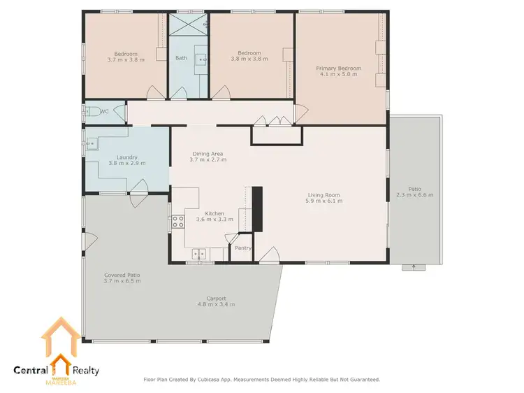 Floorplan of Homely house listing, 9 Walsh Street, Mareeba QLD 4880