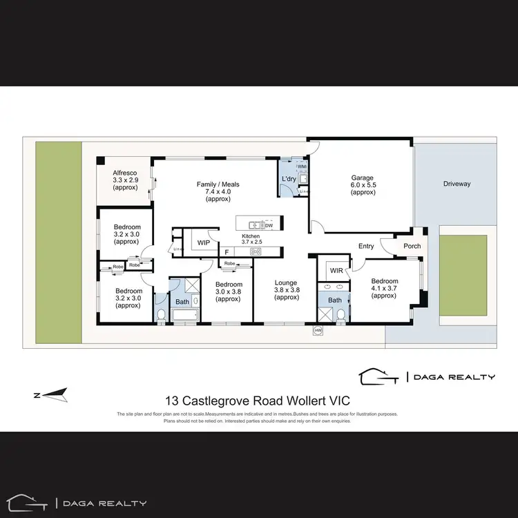 Floorplan of Homely house listing, 13 Castlegrove Road, Wollert VIC 3750