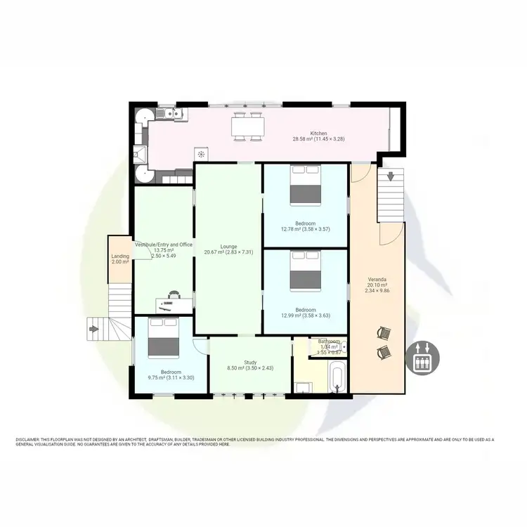 Floorplan of Homely house listing, 13 Bridge Street, Mount Morgan QLD 4714