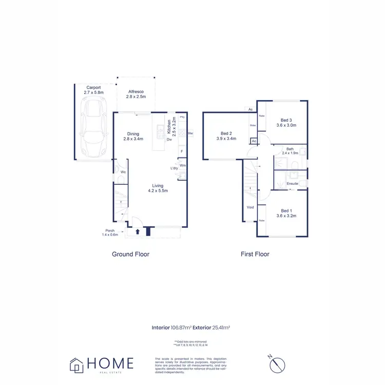 Floorplan of Homely house listing, 7/39 Resthaven Road, Parafield Gardens SA 5107