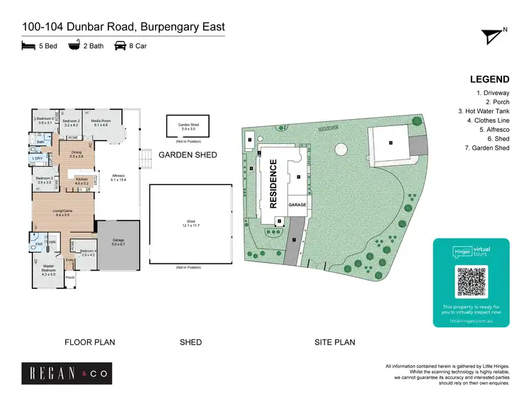 Floorplan of Homely rural property listing, 100 - 104 Dunbar Road, Burpengary East QLD 4505