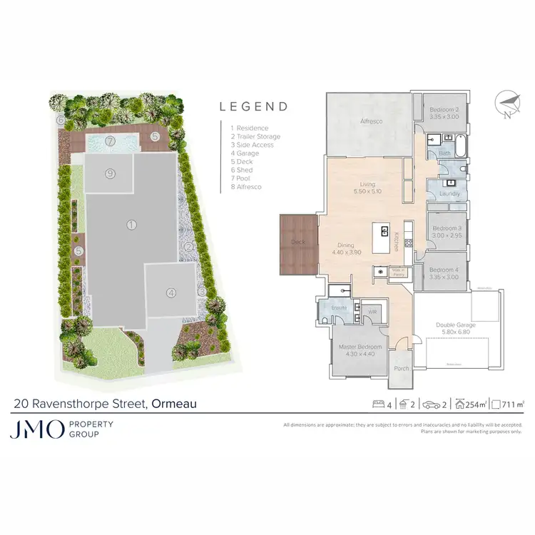 Floorplan of Homely house listing, 20 Ravensthorpe Street, Ormeau QLD 4208