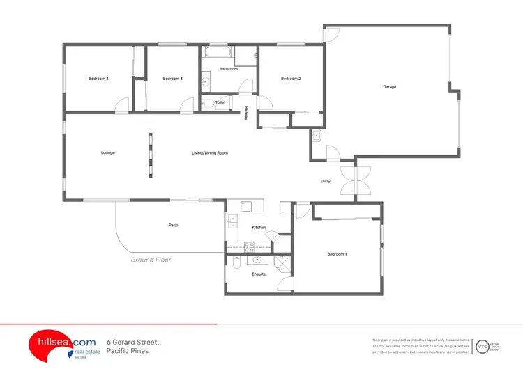 Floorplan of Homely house listing, 6 Gerard Street, Pacific Pines QLD 4211