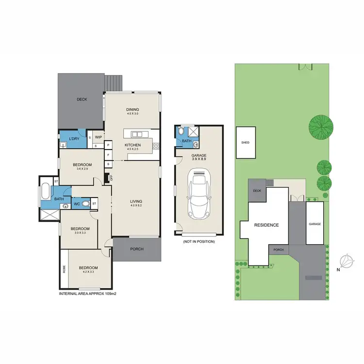 Floorplan of Homely house listing, Address available on request