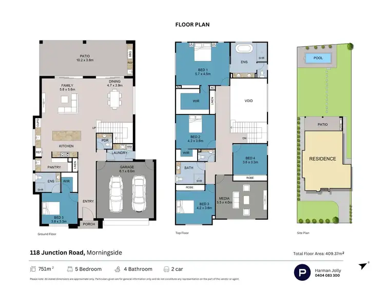 Floorplan of Homely house listing, 118 Junction Road, Morningside QLD 4170
